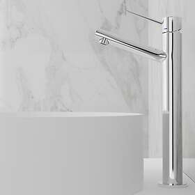 Scandtap Basin Mixer Steel Vector High 10249