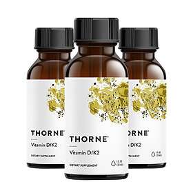 Thorne Vitamin D/K2 Ekonomipack 3x30ml