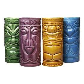 Mikamax Tiki Mugg Set 4-pack