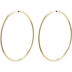 Pilgrim 28232-2023 APRIL Gold Large Hoop Earrings 1 set