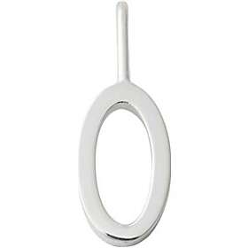 Design Letters Lucky Numbers 10 mm Silver No. 008 No. 000