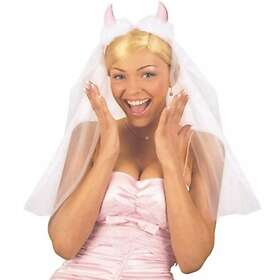 Brudslöja möhippa med horn