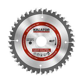 Kreator Cirkelsågsklinga 120 mm ALU 40 HM tänder