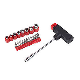 Kreator T-greb skruetrækker 22 dele