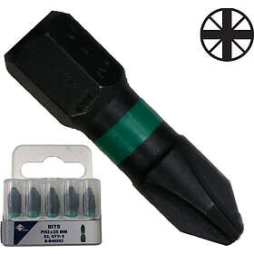 Bato 1/4" Bits Torsion S4 slag Pz2 x 25mm