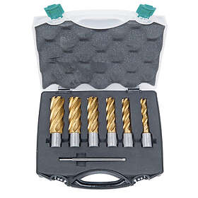 Bernardo HSS kärnborrsats TiN, 14 24 mm, borrdjup 50 mm