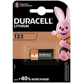 Duracell Ultra Lithium CR123 (DL123A) 3V
