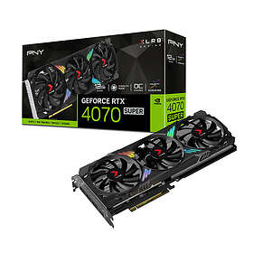 PNY GeForce RTX 4070 SUPER XLR8 Gaming VERTO EPIC-X RGB OC Triple Fan HDMI 3xDP 