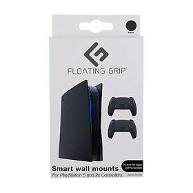 Floating Grip Ps5-väggfästepaket, Svart