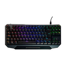 Shark GAMING VENATOR K50-TKL RED SWITCH TANGENTBORD MED KAILH RED SWITCHES OCH R
