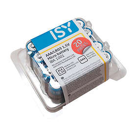 ISY Aaa-batterier 20-pack