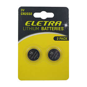 Eletra Cr2032 Knappbatteri, 2 St.