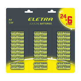 Eletra AA-BATTERIER, 30 ST