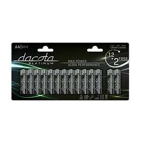 Dacota Platinum Max Power Aa-batterier, 14 St