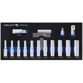 Hogert Verktygspaket HT7G125; 15 st.