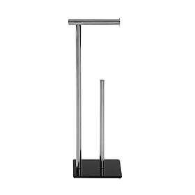 Bigbuy Home Handdukshängare golvmodell Versa Svart 53 cm Stål (13 x 53 cm)