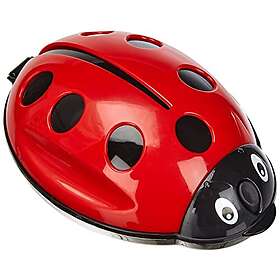 Excelsa Coccinella smullåda, plast, röd/svart, 15 x 10 cm