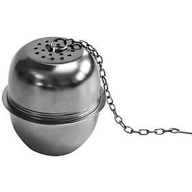 Fackelmann Teinfusion med kopp rostfritt stål, silver, 4,5 x 4 x 4 cm