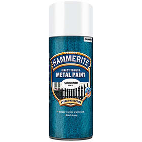 Hammerite Hammarlack 400ML Spray Gråvit