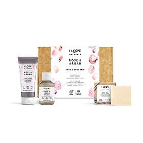 I Love Naturals Rose & Argan Hand & Body Trio Pack