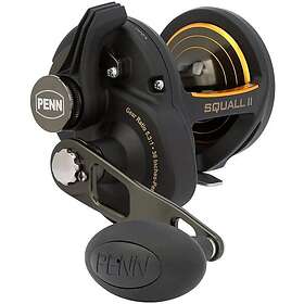 Penn Squall Ii Lever Drag Trolling Reel Guld 25