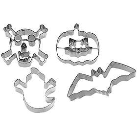 Westmark " Halloween kakskärare set, rostfritt stål, silver, 22 x 13 x 2,6 cm