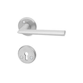 Habo Dörrhandtag Miami Kombi 3-P Borstad aluminium