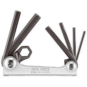Teng Tools SEXKANTNYCKELSATS 1/8-3/8