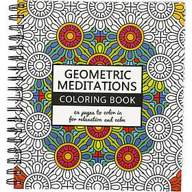 Creativ Company Målarbok Antistress Geometrisk Stl 19.5x23 cm 64 1 St målarbok,