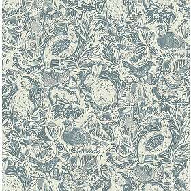 A Street Prints Tapet Revival FD25726 Bluebell