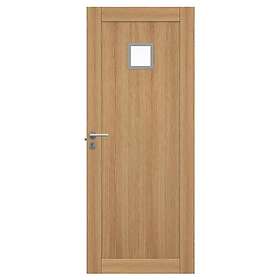 Swedoor Innerdörr Unique 01L GWA 120 Träfanér DÖRRBLAD UNIQUE EK 625X2040MM KLGL 153110