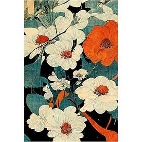 Pelcasa Poster Asian Flowers 30x40 cm 2369296-2