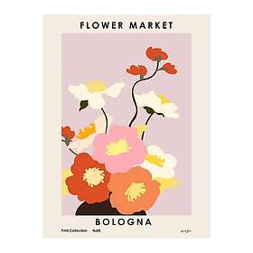 Pelcasa Poster Flower Market Bologna Market. 70x100 cm 2386394-4