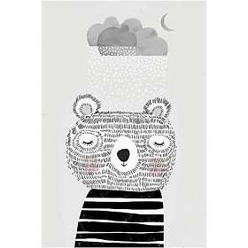 Pelcasa Poster I Love Snow 30x40 cm 2371632-2