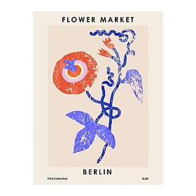 Pelcasa Poster Flower Market Berlin Market. 50x70 cm 2321597-3