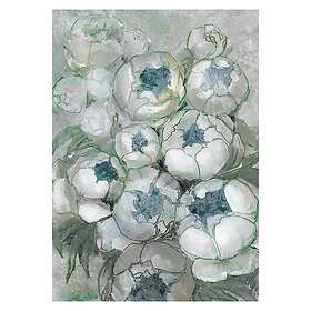 Pelcasa Poster Nuria Bouquet Of Peonies In Teal And Green 70x100 cm 2428509-4