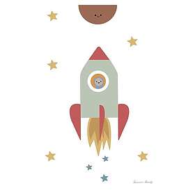 Pelcasa Poster Solar Rocket 30x40 cm 2074193-2