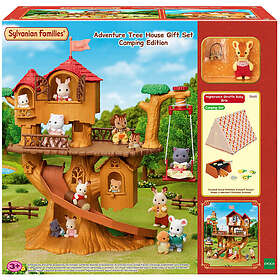 Sylvanian Families ® Äventyrsträdkoja med presentförpackning med campingutrustning