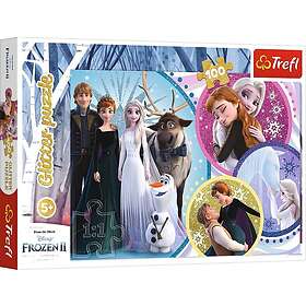 Disney Frozen Trefl 2 Glitter Palapelit 100 Palaa