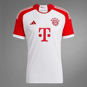 Adidas Fc Bayern 23/24 Short Sleeve T-shirt Home Röd L