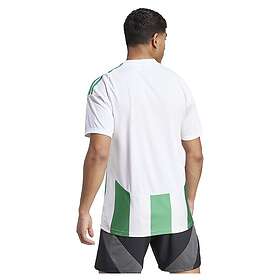 Adidas Striped 24 Short Sleeve T-shirt Grönt XL Man