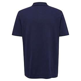 Hummel Red Classic Short Sleeve Polo Blå 4XL Man