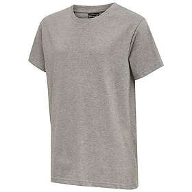 Hummel Red Basic Short Sleeve T-shirt Grå 10 Years Pojke