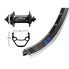 Shimano Exal 26" framhjul till centerlock Deore nav