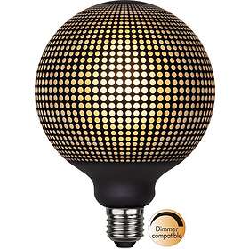 Star Trading LED-lampa E27 G125 Graphic (Mönstrad)