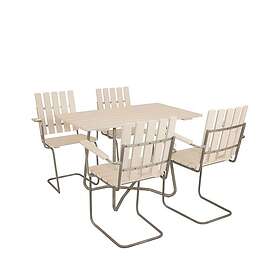 Eden Wood Matgrupp Amanda med 4 Armchairs EW 4072-G50