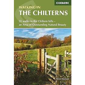 Steve Davison Walking in the Chilterns 35 walks Chiltern hills an Area of Outstanding Natural Beauty Bok