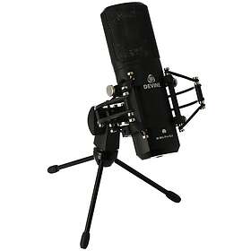 Devine M-Mic PRO XLR W Large-Diaphragm Condenser Microphone (Black)