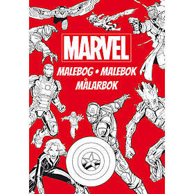 Marvel Delux Målarbok