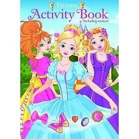 Princess Activity book inkl stickers
